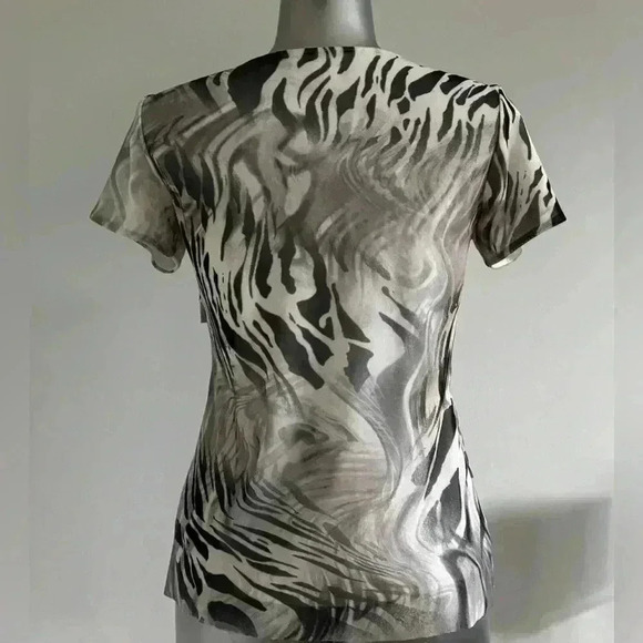 FREE 🎁💎💟Vintage Petite Lined  Mesh Top - Picture 3 of 16